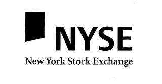 NYSE NEW YORK STOCK EXCHANGE logo