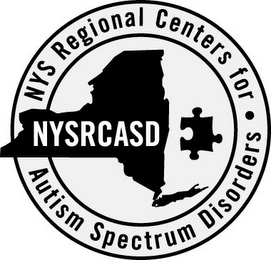 NYSRCASD NYS REGIONAL CENTERS FOR · AUTISM SPECTRUM DISORDERS logo