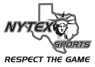 NYTEX SPORTS RESPECT THE GAME logo