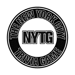 NYTG THE NEW YORK CITY TRIVIA GAME logo