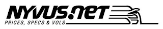 NYVUS.NET RICES, SPECS & VOLS logo