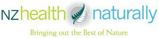 NZHEALTH NATURALLY BRINGING OUT THE BEST OF NATURE logo