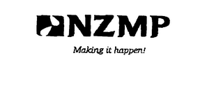 NZMP MAKING IT HAPPEN! logo