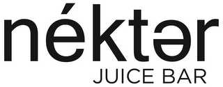 NÉKTER JUICE BAR logo