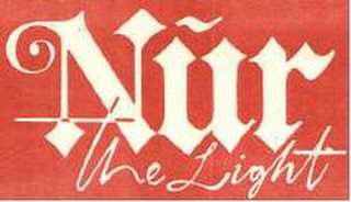 NÚR THE LIGHT logo