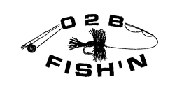 O 2 B FISH'N logo