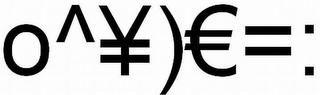 O^¥)=: logo