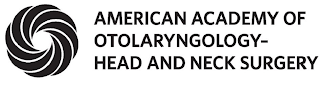 O AMERICAN ACADEMY OF OTOLARYNGOLOGY - HEAD AND NECK SURGERY logo