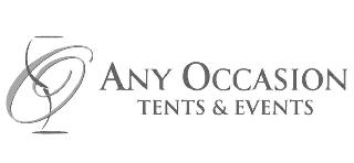 O ANY OCCASION TENTS & EVENTS logo