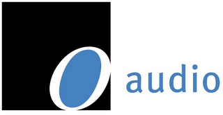 O AUDIO logo