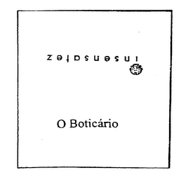 O BOTICARIO INSENSATEZ logo