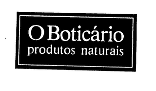 O BOTICARIO PRODUTOS NATURAIS logo