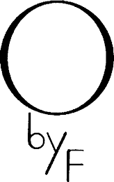 O BY F logo