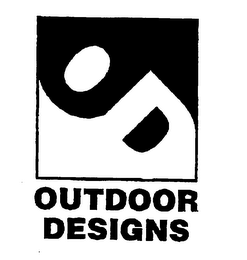 O D OUTDOOR DESIGNS logo