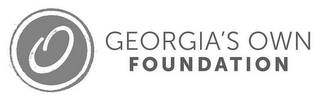 O GEORGIA'S OWN FOUNDATION logo