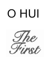 O HUI THE FIRST logo
