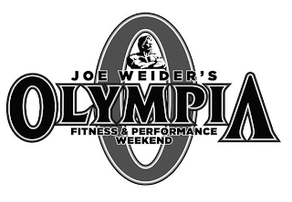 O JOE WEIDER'S OLYMPIA FITNESS & PERFORMANCE WEEKEND logo