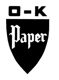 O-K PAPER logo
