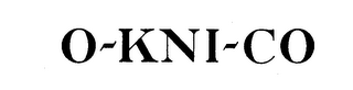 O-KNI-CO logo