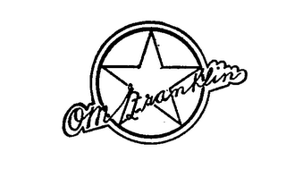 O M FRANKLIN logo