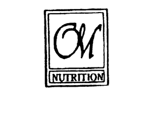 O M NUTRITION logo
