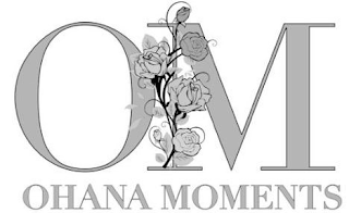 O M OHANA MOMENTS logo