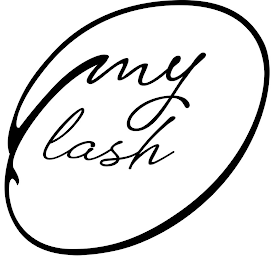 O MY LASH logo