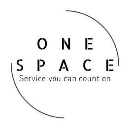 O N E  S P A C E  SERVICE YOU CAN COUNT ON logo