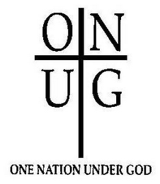 O N U G ONE NATION UNDER GOD logo