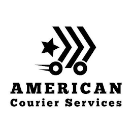 O O AMERICAN COURIER SERVICES logo