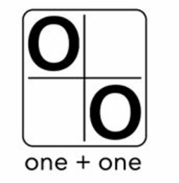 O O ONE + ONE logo