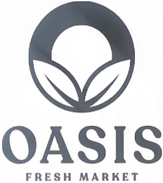 O OASIS FRESH MARKET logo