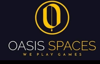 O OASIS SPACES WE PLAY GAMES logo