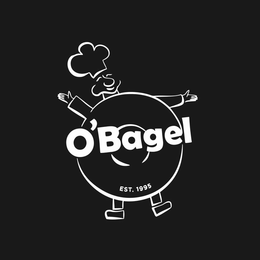 O O'BAGEL EST. 1995 logo