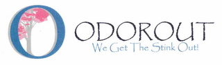 O ODOROUT WE GET THE STINK OUT! logo