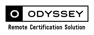 O ODYSSEY REMOTE CERTIFICATION SOLUTION logo