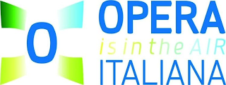 O OPERA ITALIANA IS IN THE AIR logo