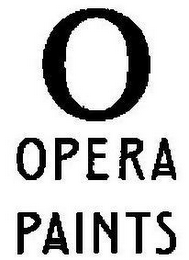 O OPERA PAINTS logo
