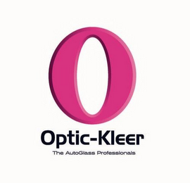O OPTIC-KLEER THE AUTOGLASS PROFESSIONALS logo