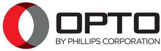 O OPTO BY PHILLIPS CORPORATION logo