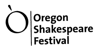 O OREGON SHAKESPEARE FESTIVAL logo