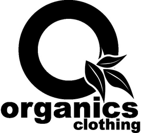 O ORGANICS CLOTHING logo