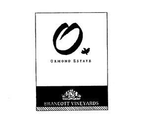 O ORMOND ESTATE INVINO FELICITAS ET CARITAS BRANCOTT VINEYARDS logo