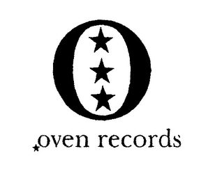 O OVEN RECORDS logo