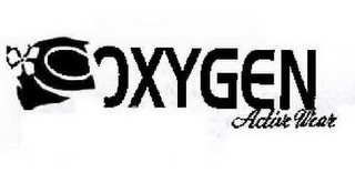 O OXYGEN ACTIVE WEAR logo