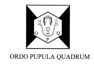 O P Q  ORDO PUPULA QUADRUM logo