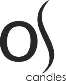 O S CANDLES logo