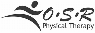 O S R PHYSICAL THERAPY logo