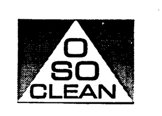 O SO CLEAN logo