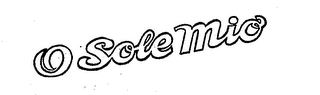 O SOLE MIO logo